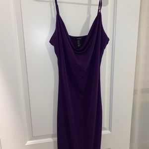 Plum bodycon dress